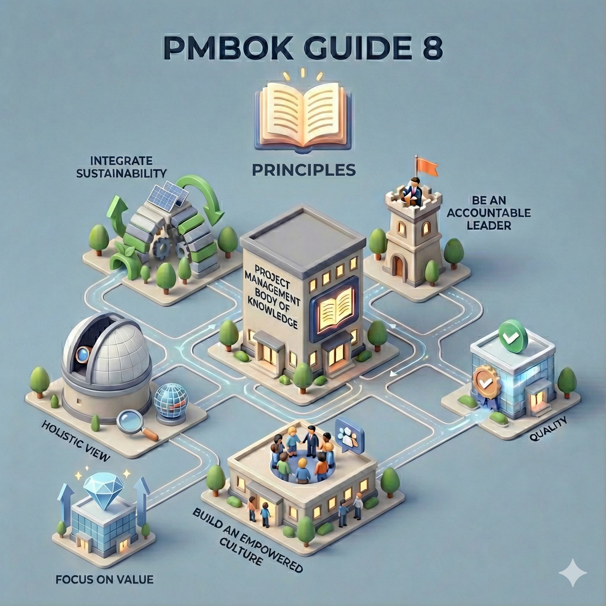 Guía PMBOK® 8.ª Edición: La Guía Definitiva para Entender la Nueva Gestión de Proyectos (Explicado Fácil)